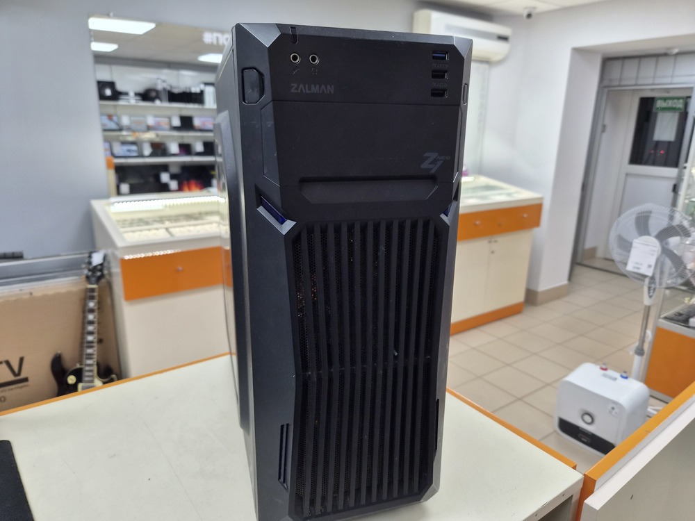 Системный блок ZALMAN; I5-10400F, GeForce GTX 1050 Ti, 32 Гб, 480 Гб, Нет