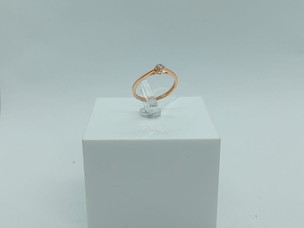 КОЛКМ585 КОЛЬЦО С КАМНЕМ (Au 585)