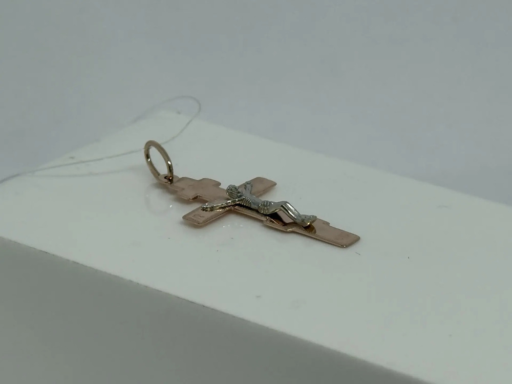 ПОДВЕСКА КРЕСТ (Au 585)