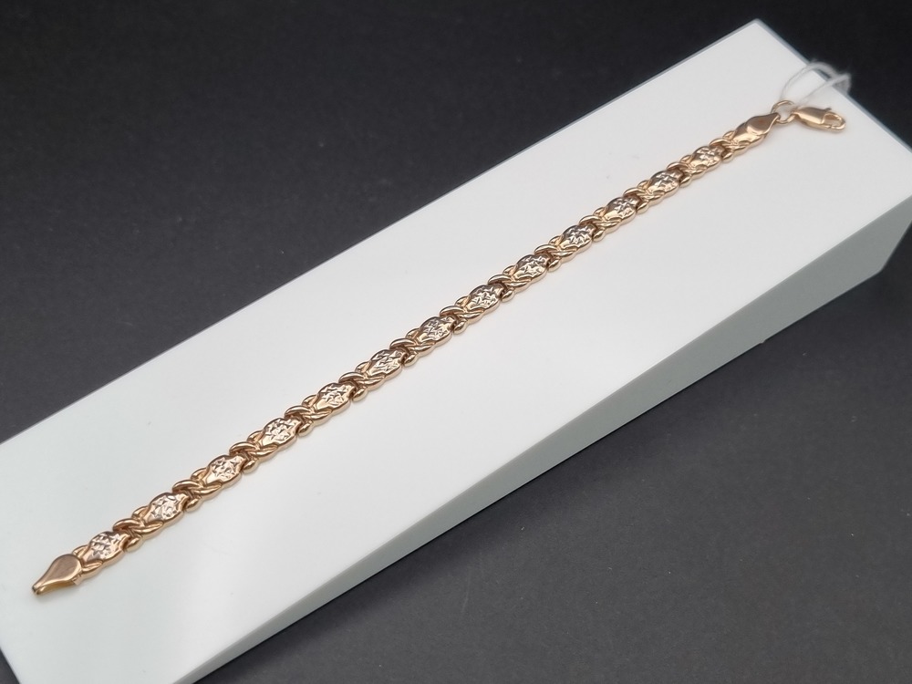 БРАСЛЕТ ПУСТОТЕЛЫЙ Ролекс Au 585