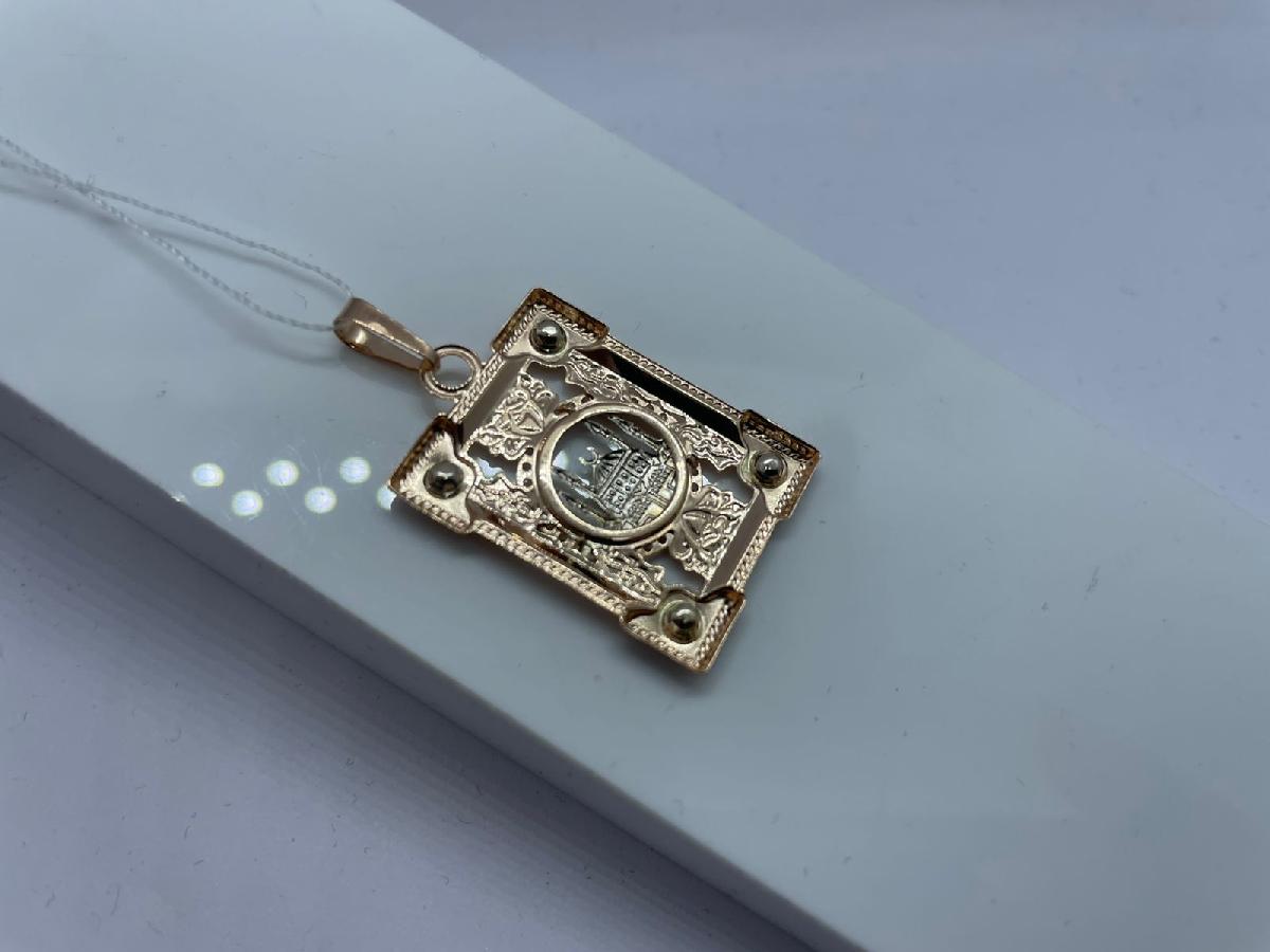 ПОДВЕСКА МЕЧЕТЬ с камнями (Au 585)