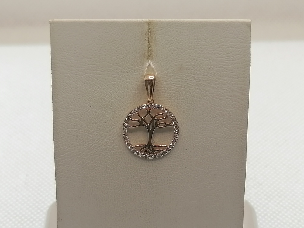 ПОДВЕСКА С КАМНЯМИ (Au 585)