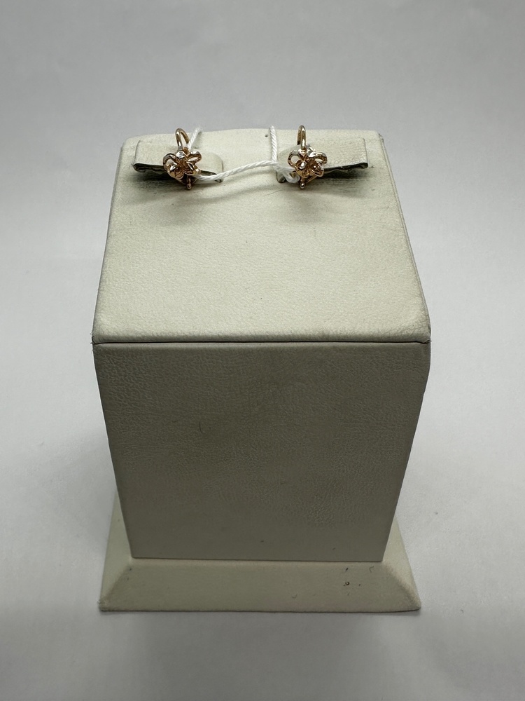 СЕРЬГИ БЕЗ КАМНЯ (Au 585)