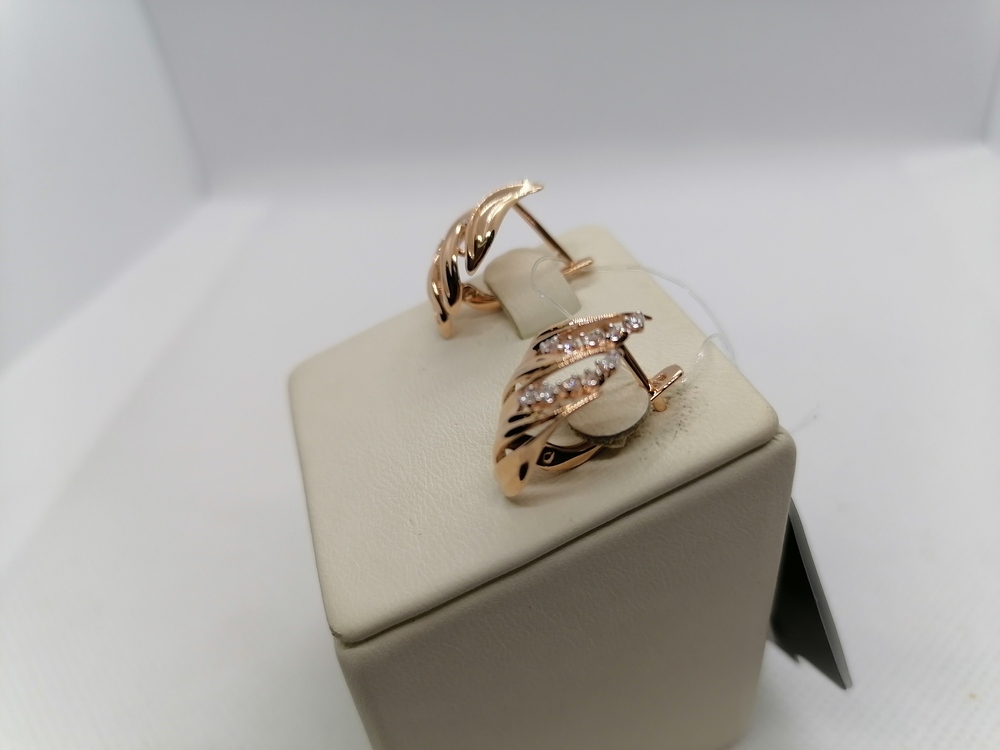 СЕРЬГИ С КАМНЯМИ (Au 585)