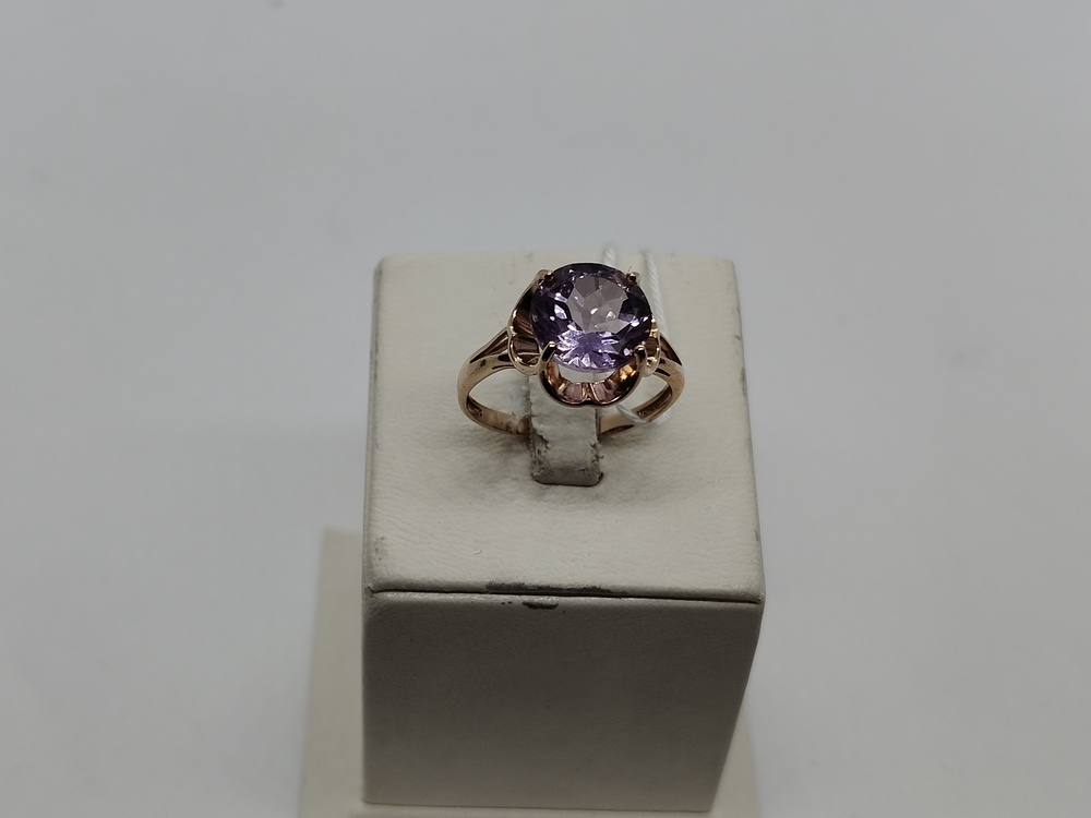 КОЛЬЦО С КАМНЕМ (Au 585)