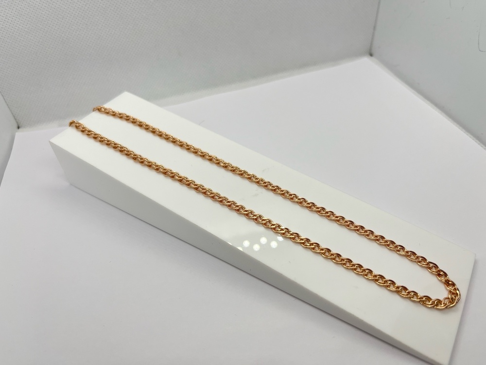 ЦЕПЬ ПУСТОТЕЛАЯ Улитка (Au 585)