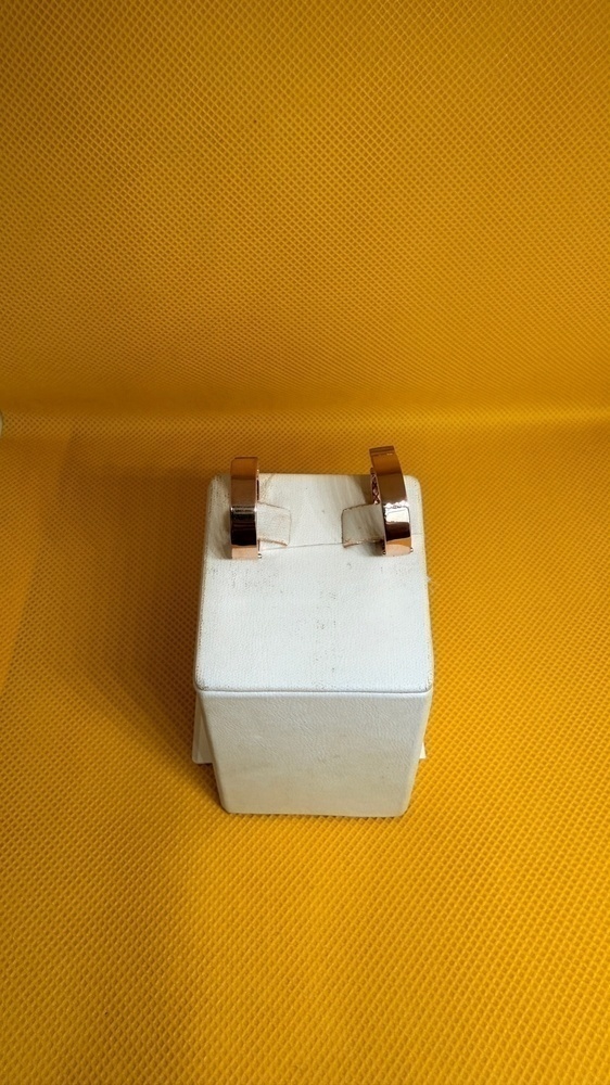 СЕРЬГИ БЕЗ КАМНЯ (Au 585)