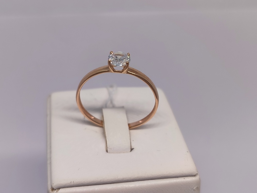 КОЛЬЦО С КАМНЕМ (Au 585)