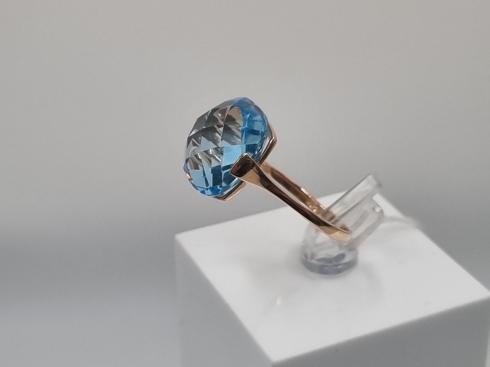 КОЛКМ585 КОЛЬЦО С КАМНЕМ (Au 585)