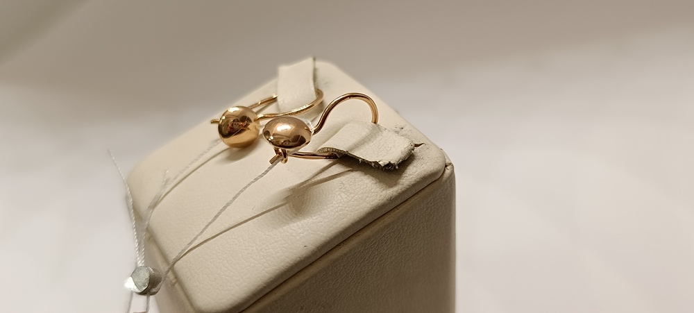 СЕРЬГИ БЕЗ КАМНЯ (Au 583)