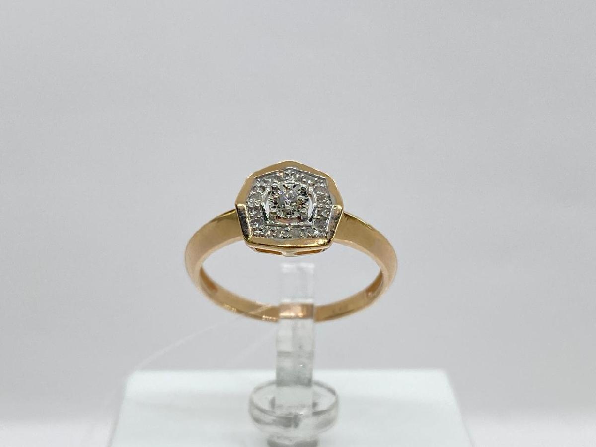 КОЛЬЦО БРИЛЛИАНТ (Au 585)