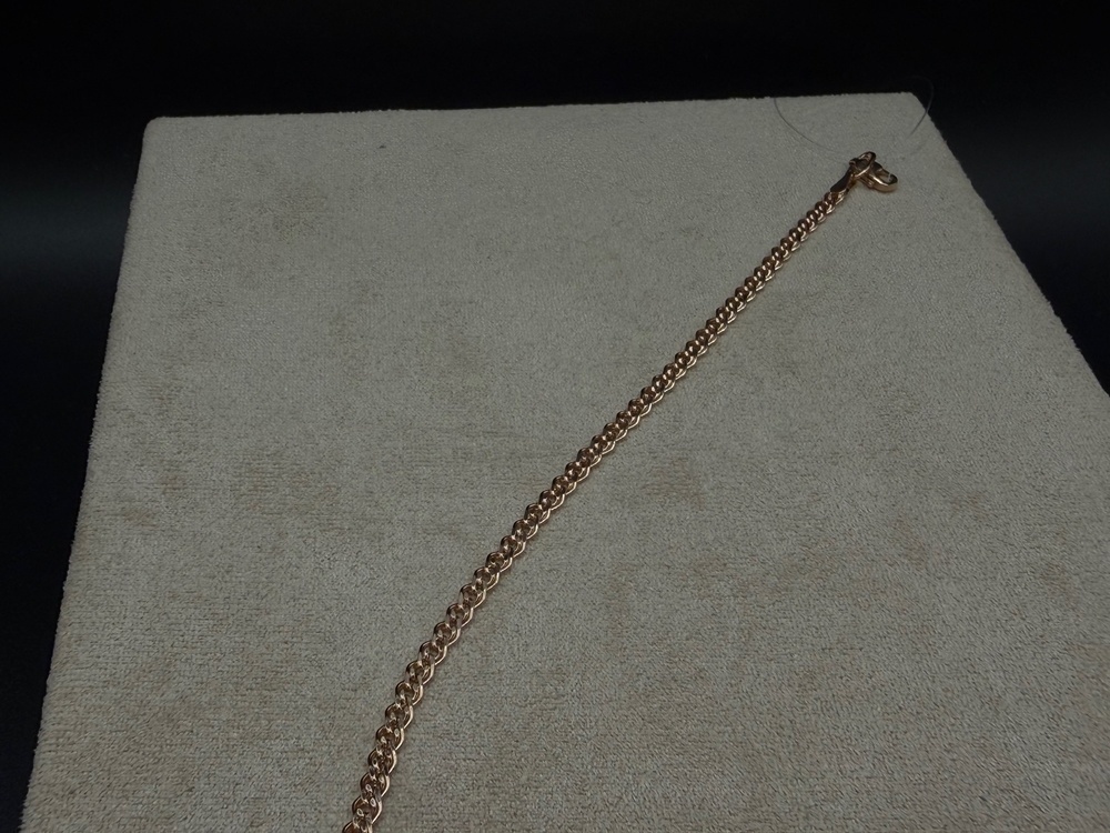 БРАСЛЕТ ПУСТОТЕЛЫЙ Нона (Au 585)