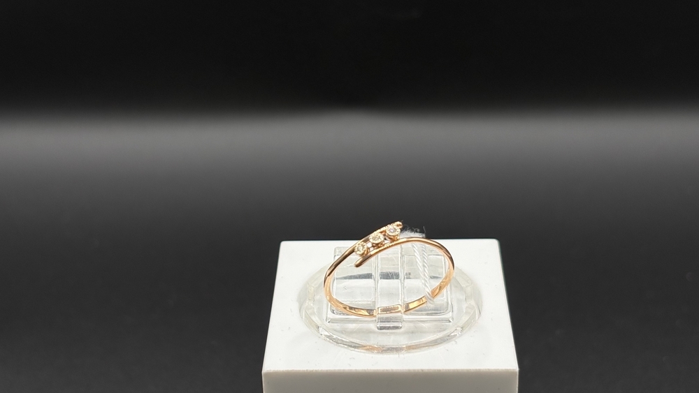 КОЛКМИ585 КОЛЬЦО С КАМНЯМИ (Au 585)