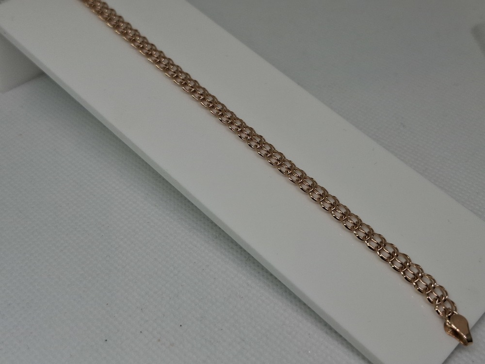 БРАСЛЕТ ПОЛНОВЕСНЫЙ Итальянка Au 585