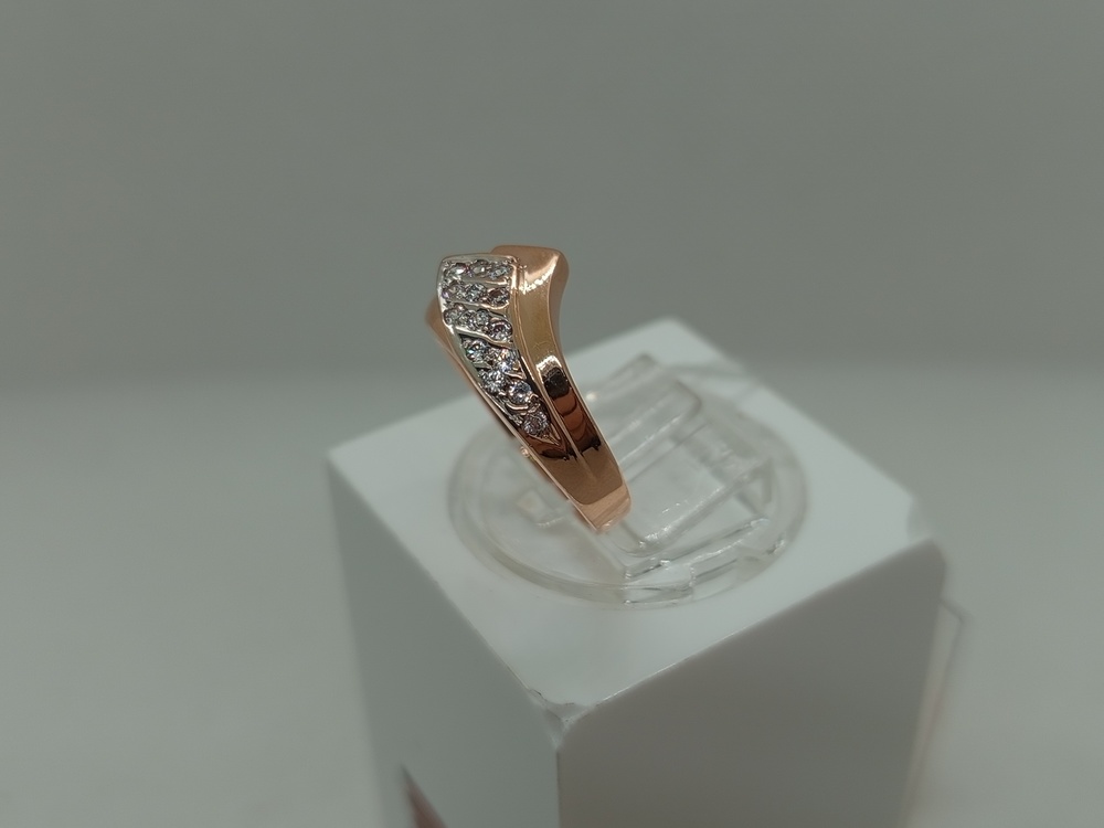 КОЛКМИ585 КОЛЬЦО С КАМНЯМИ (Au 585)