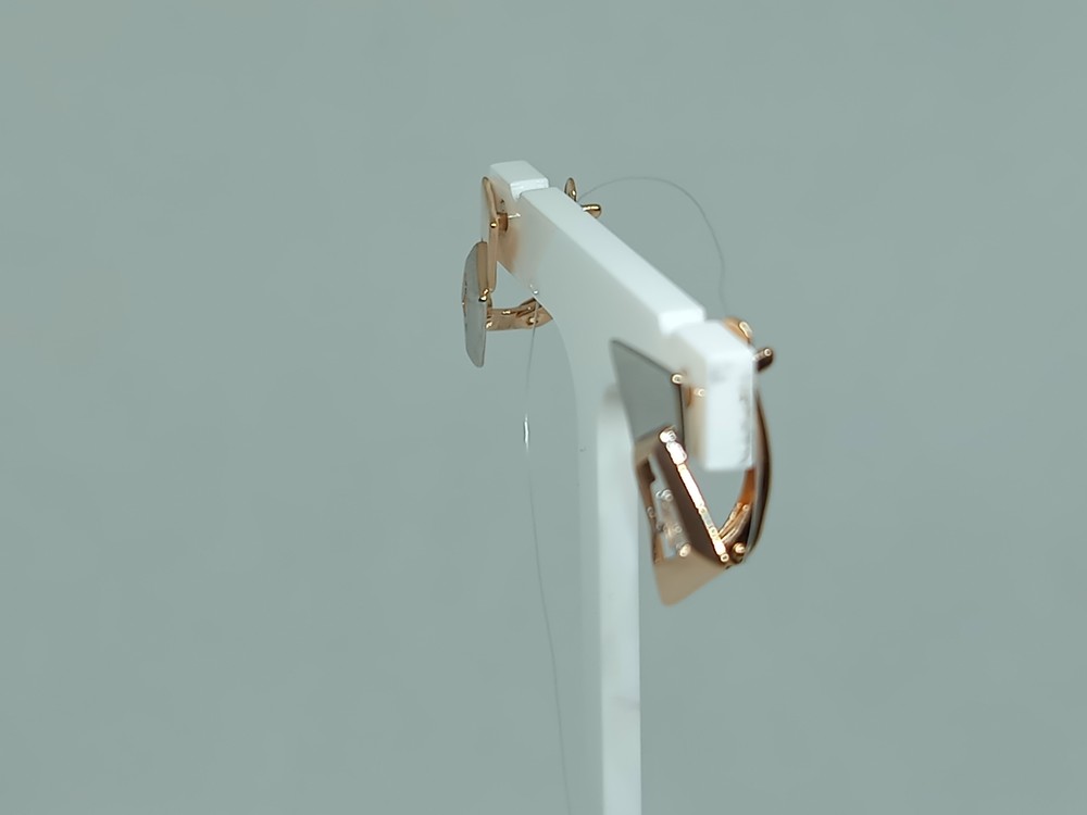 СЕРЬГИ С КАМНЕМ (Au 585)