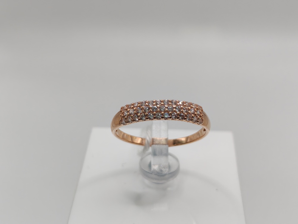 КОЛКМИ585 КОЛЬЦО С КАМНЯМИ (Au 585)