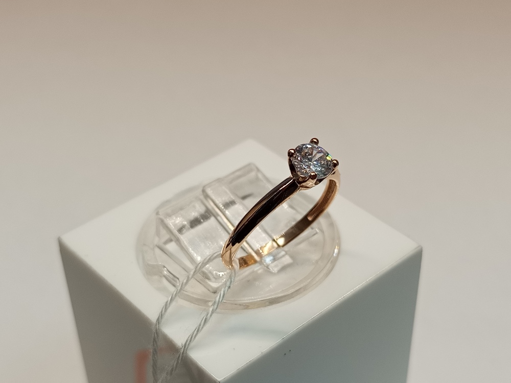 КОЛКМИ585 КОЛЬЦО С КАМНЯМИ (Au 585)