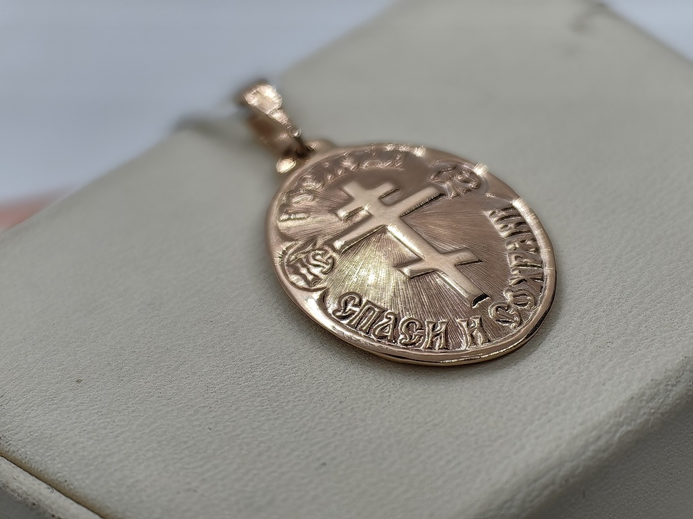 ПОДВЕСКА ИКОНА БЕЗ КАМНЯ (Au 585)