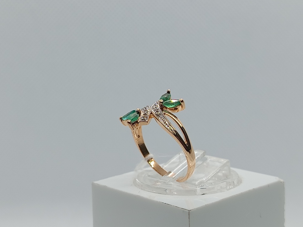 КОЛЬЦО БРИЛЛИАНТ Au 585