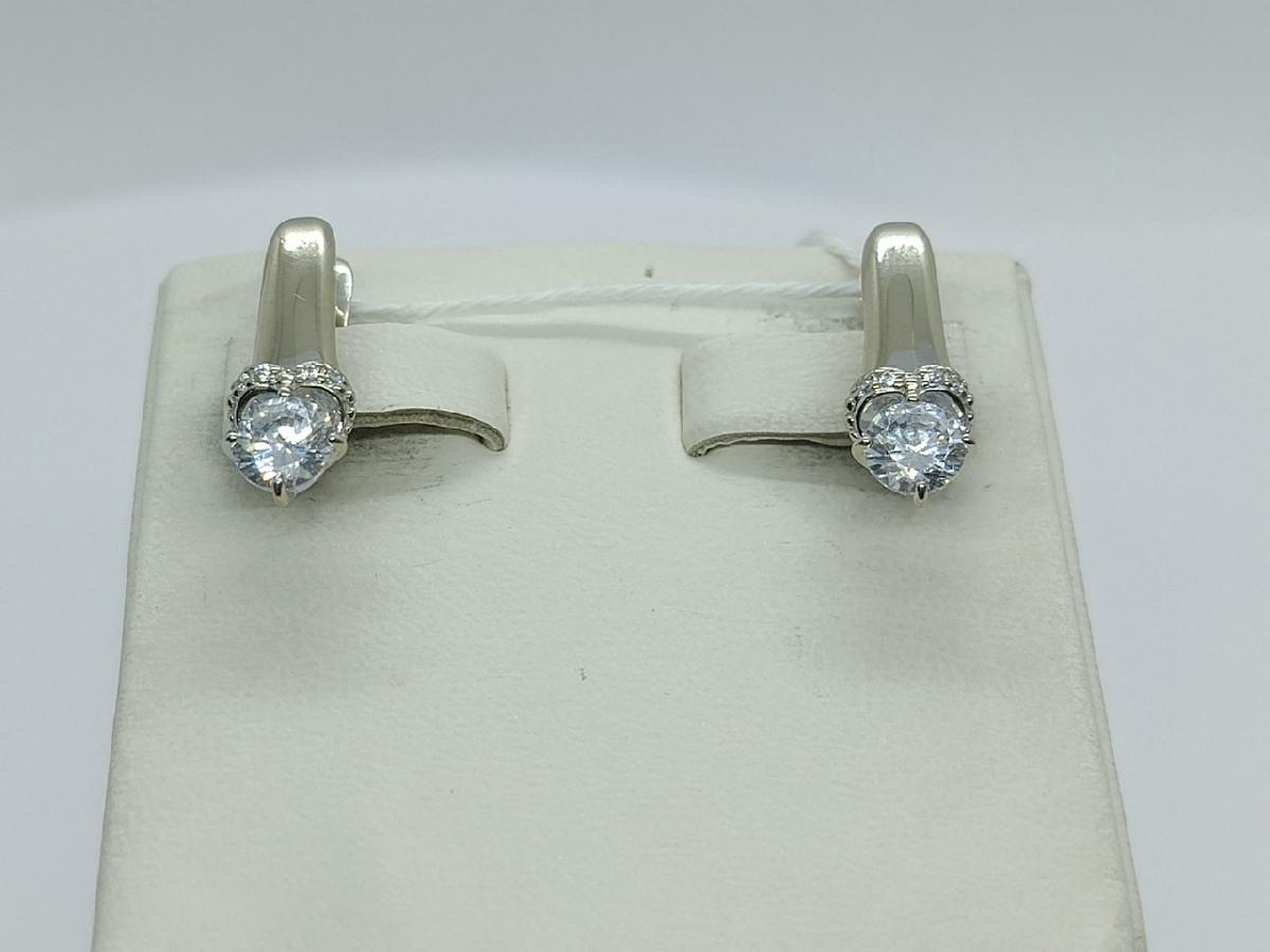 СЕРЬГИ С КАМНЯМИ (Au 585)