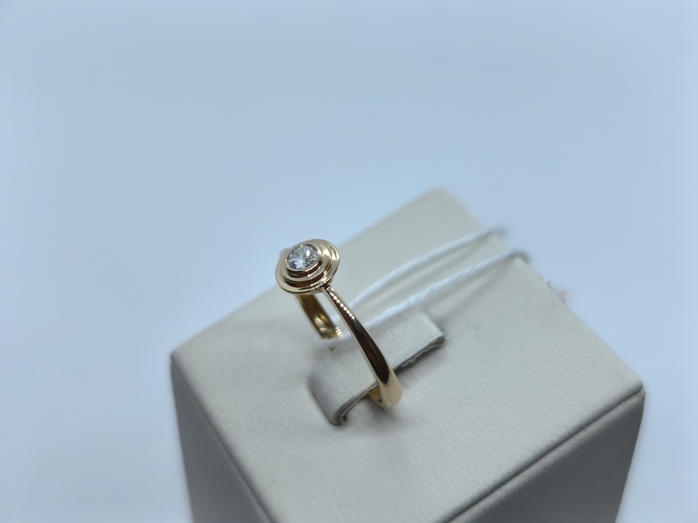 КОЛЬЦО БРИЛЛИАНТ Au 585