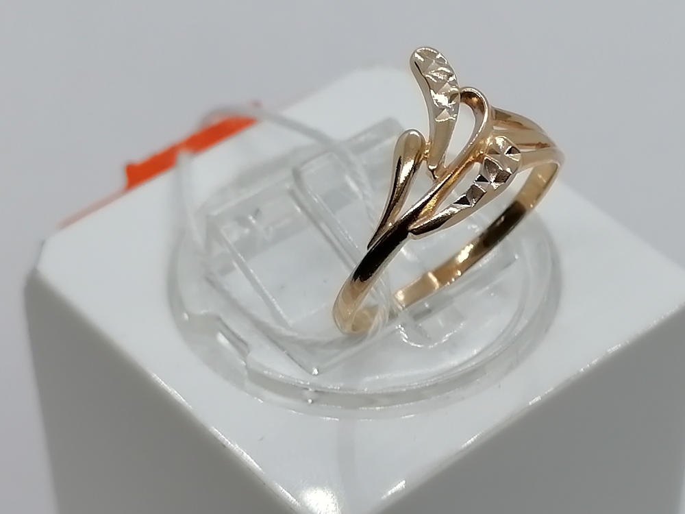 КОЛБКМ585 КОЛЬЦО БЕЗ КАМНЯ (Au 585)