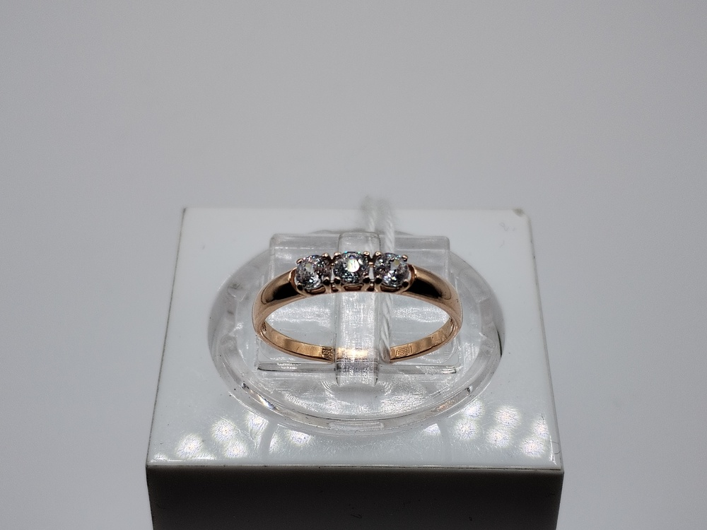 КОЛКМИ585 КОЛЬЦО С КАМНЯМИ (Au 585)