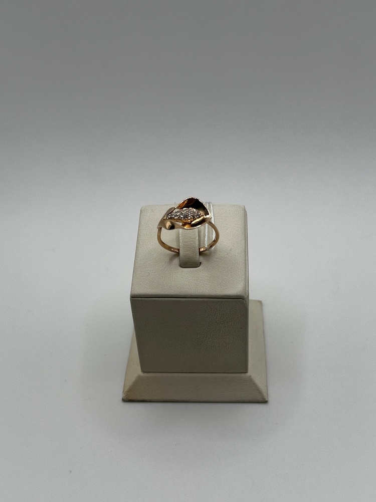 КОЛКМИ585 КОЛЬЦО С КАМНЯМИ (Au 585)