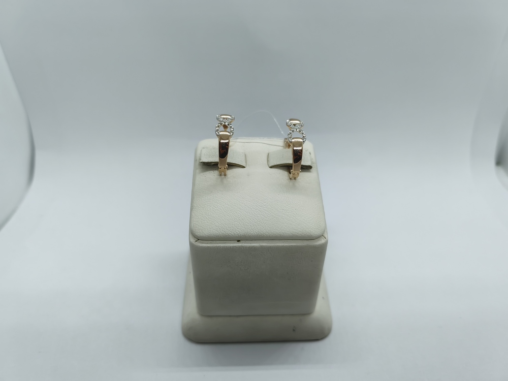 СЕРЬГИ С КАМНЯМИ (Au 585)