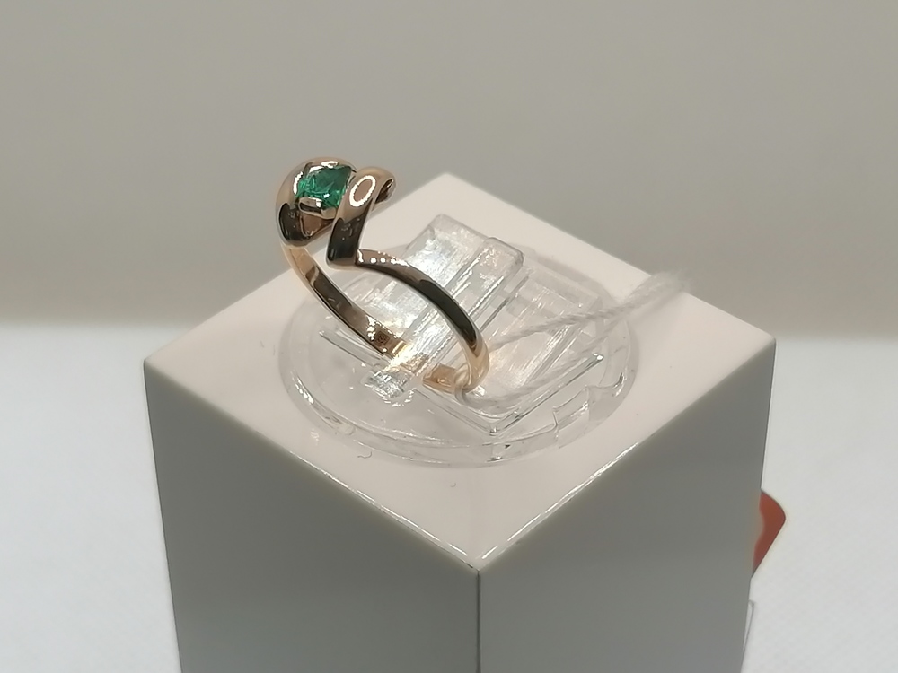 КОЛЬЦО С КАМНЕМ (Au 585)