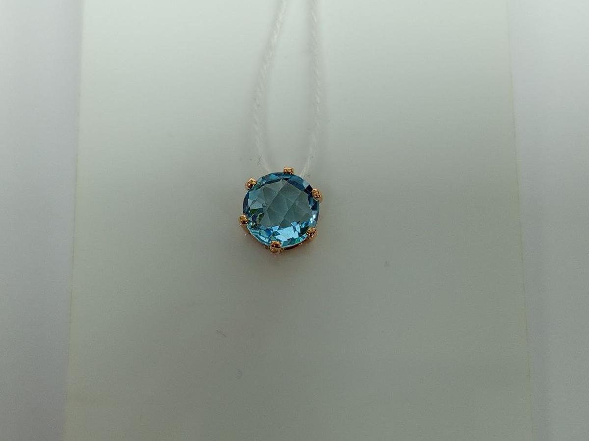 ПОДКМ585 ПОДВЕСКА С КАМНЕМ (Au 585)