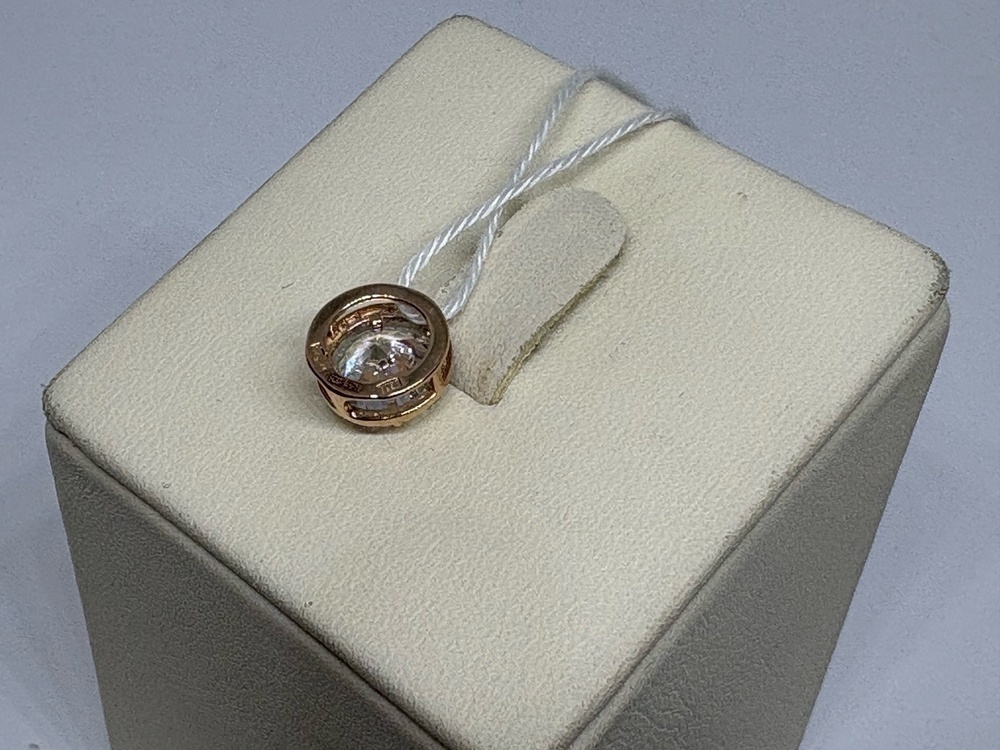 ПОДКМИ585 ПОДВЕСКА С КАМНЯМИ (Au 585)