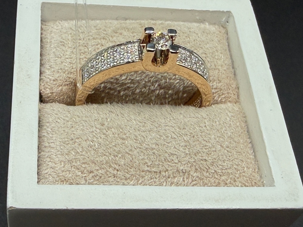 КОЛЬЦО БРИЛЛИАНТ (Au 585)