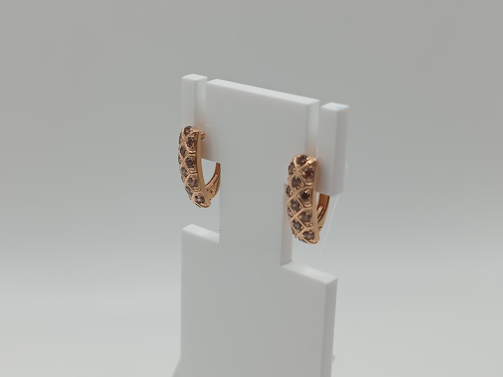 СЕРЬГИ С КАМНЯМИ (Au 585)