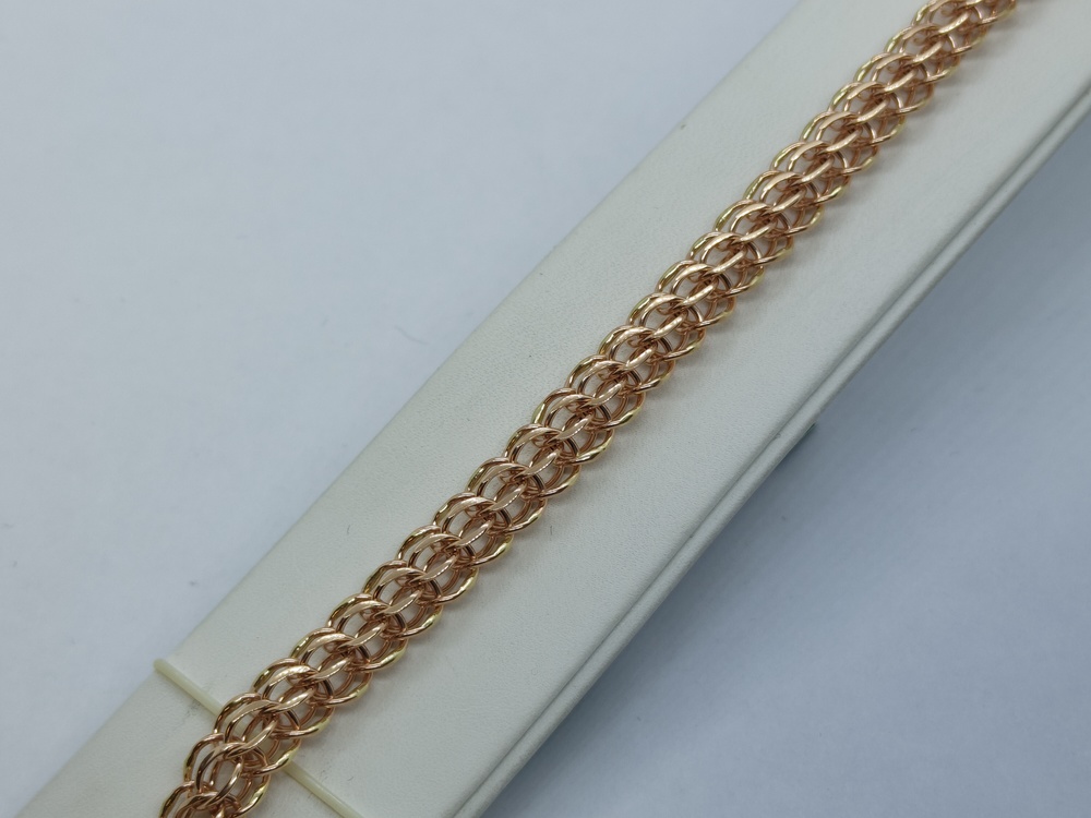 170005 БРАСЛЕТ ПОЛНОВЕСНЫЙ Итальянка (Au 585)