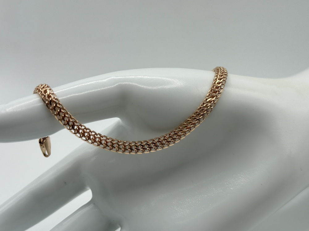 БРАСЛЕТ ПОЛНОВЕСНЫЙ Итальянка Au 585