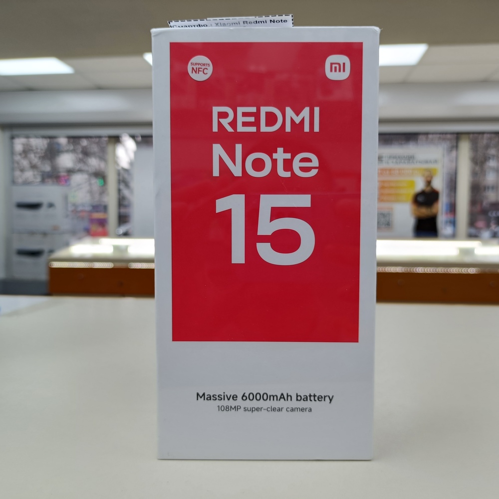 Смартфон Xiaomi Redmi Note 15 6/128