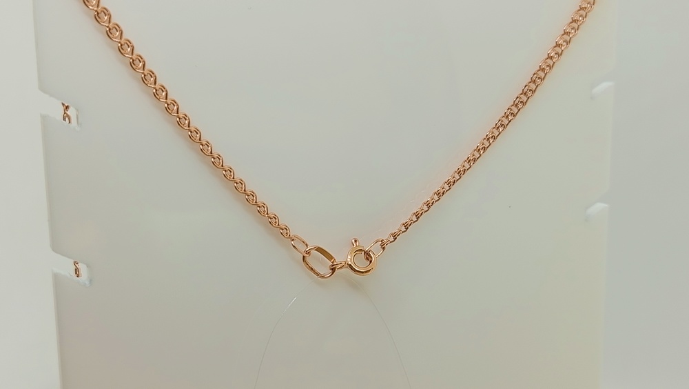 ЦЕПЬ ПУСТОТЕЛАЯ Лав (Au 585)