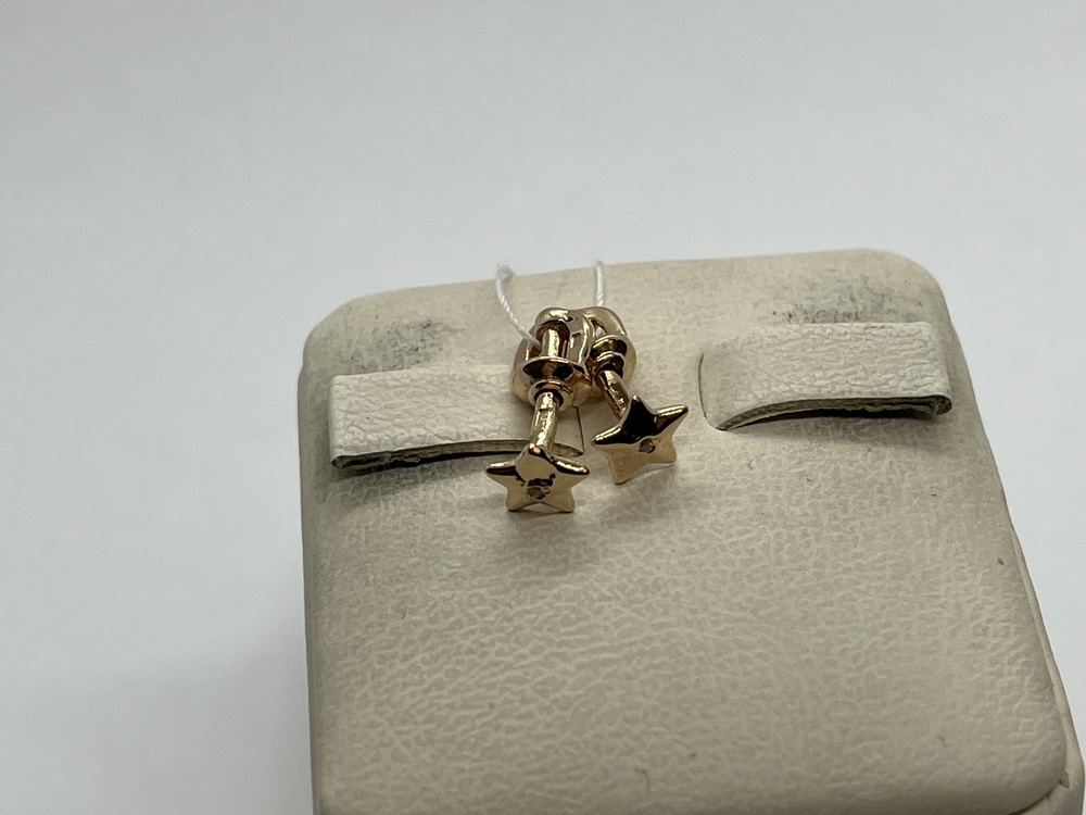 СЕРЬГИ ПУСЕТЫ (Au 585)