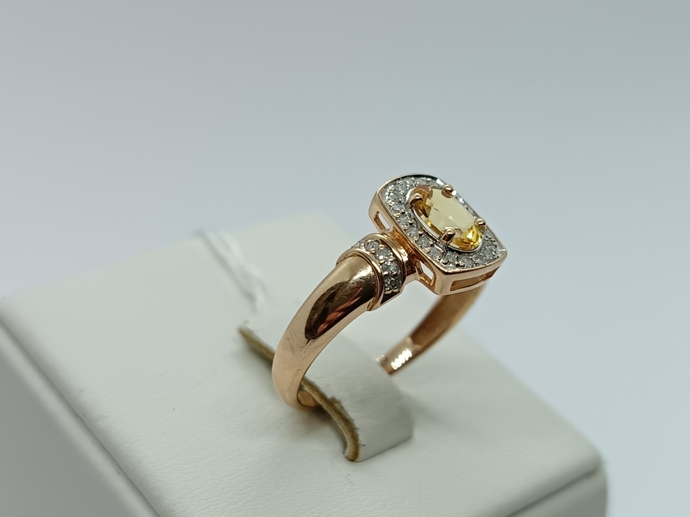 КОЛЬЦО БРИЛЛИАНТ Au 585