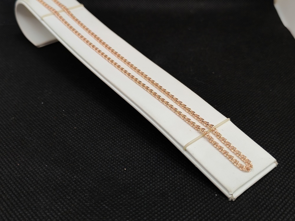 ЦЕПЬ ПУСТОТЕЛАЯ Бисмарк (Au 585)