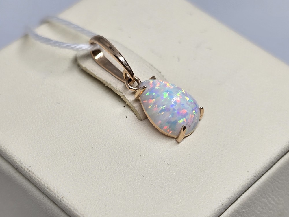 ПОДКМ585 ПОДВЕСКА С КАМНЕМ (Au 585)