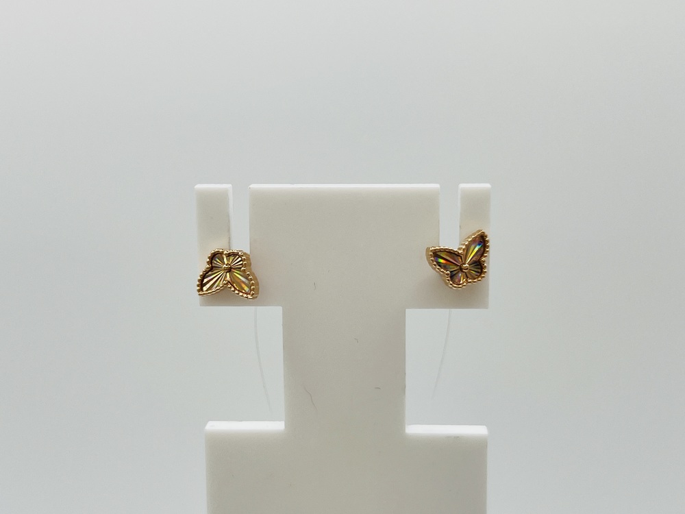 СЕРЬГИ ПУСЕТЫ без камня (Au 585)