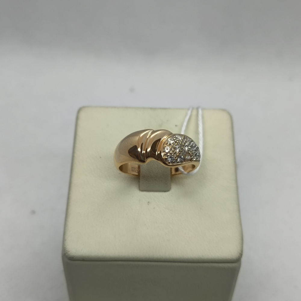 КОЛКМИ585 КОЛЬЦО С КАМНЯМИ (Au 585)