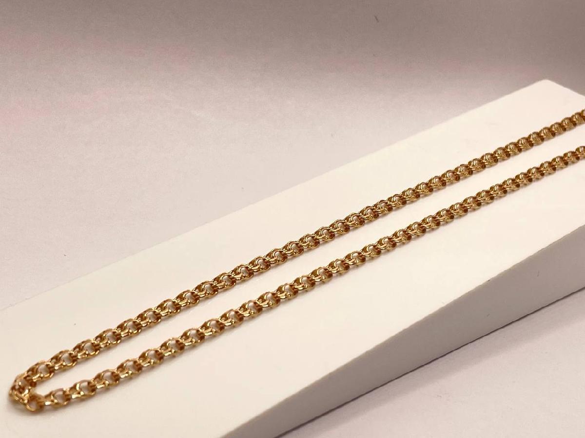 ЦЕПЬ ПОЛНОВЕСНАЯ Бисмарк (Au 585)