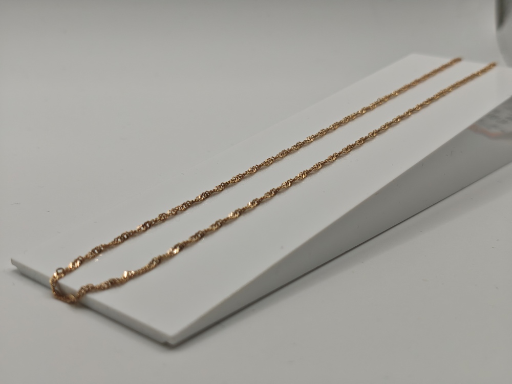 ЦЛСИ585 ЦЕПЬ ПОЛНОВЕСНАЯ Сингапур (Au 585)