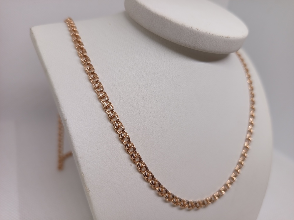 ЦЕПЬ ПОЛНОВЕСНАЯ Бисмарк (Au 585)