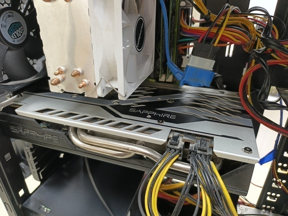 Системный блок ZALMAN; Xeon E5-2640, Radeon RX 570, 16 Гб, 120 Гб, 320 Гб