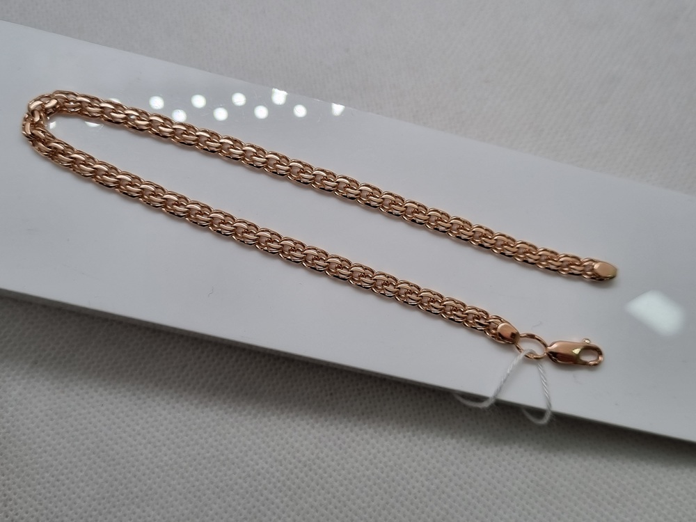 БРАСЛЕТ ПОЛНОВЕСНЫЙ Бисмарк (Au 585)